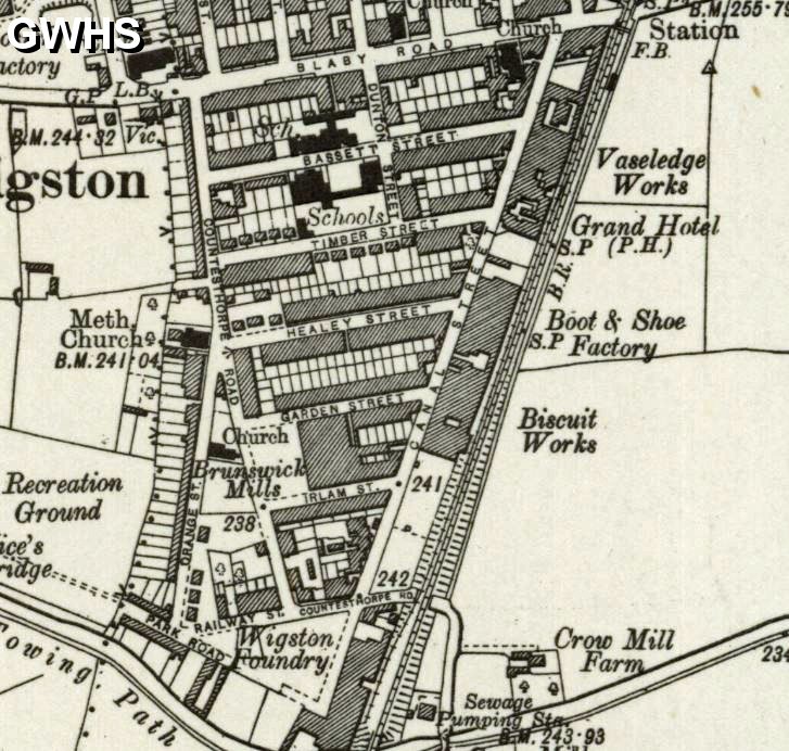 35-381 1931 South Wigston Map
