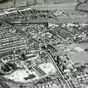 24-068 Aerial view of South Wigston -  1959.