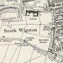 30-024 Swimming Baths South Wigston OS Map rev 1938