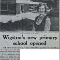33-374 Wigston Meadows Primary School opened September 1973