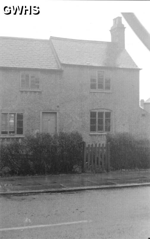 19-201 Home of Alfred Roe Moat Street Wigston 1963 - Photo by Ivor Dann