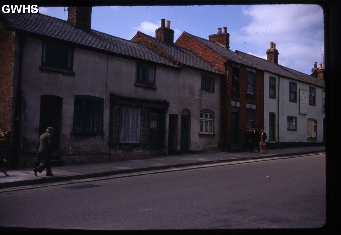 26-164 Moat Street opposite Crown Inn Wigston Magna circa 1960