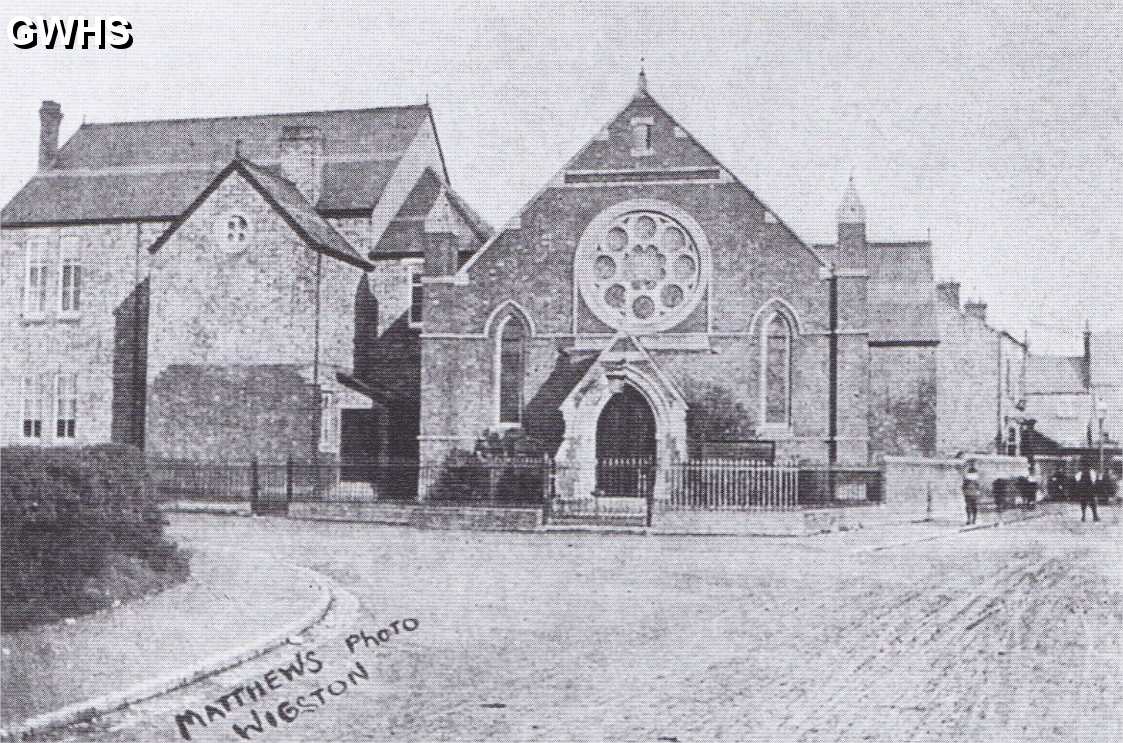 26-449 Primitive Methodist Church Moat Street Wigston Magna c 1904