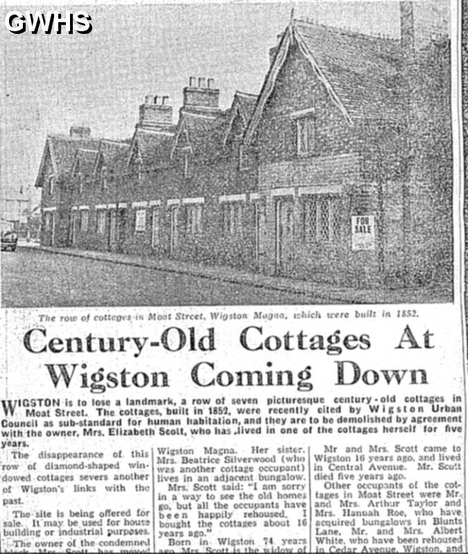 30-857 Cottages in Moat Street Wigston Magna