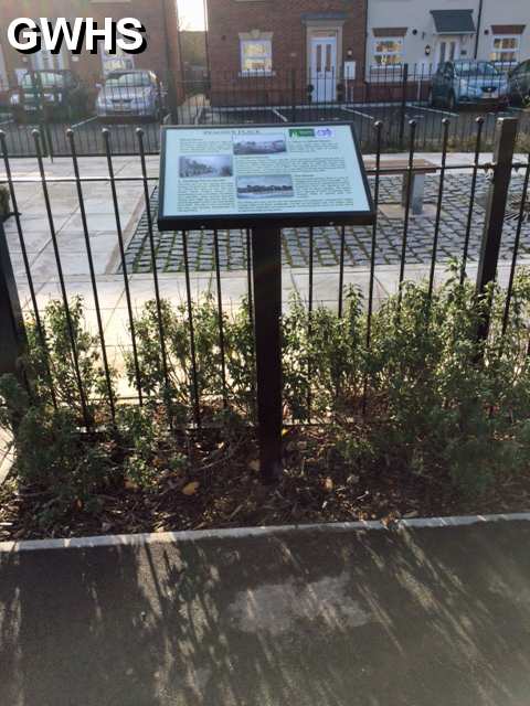 34-346 Replacement Information Board at Peacock Place Wigston Magna Nov 2018