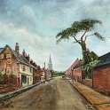 33-446 Moat Street Wigston Magna painted by R Wignall 1980