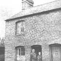 35-361 Mr & Mrs William Stretton and their home of 45 years in Mowsley End Wigston Magna c 1965