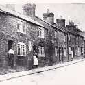 8-272 Mowsley End Wigston Magna c 1899 - kerb on right is start of Apple Pie Corner