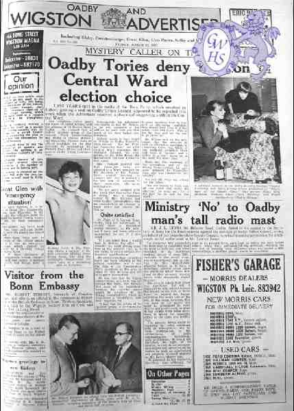 31-284 Newspaper Front Page March 1971