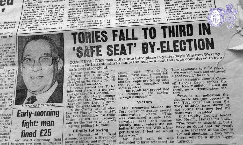 31-331 Harry Thomas just won election in 1980