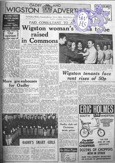 32-296 Wigston rent rise November 19th 1971