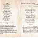 30-638 Rememberance and Thanks giving Service sheet for Dr Wynn Barnley and her sister May part 2