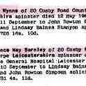 30-639 Probate listings for Ethel Wynne Barnley & Florence May Barnley 1962