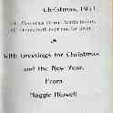 31-064 Christmas Card - 9 Lee Terrace built in 1893 is still there on Clarkes Road.