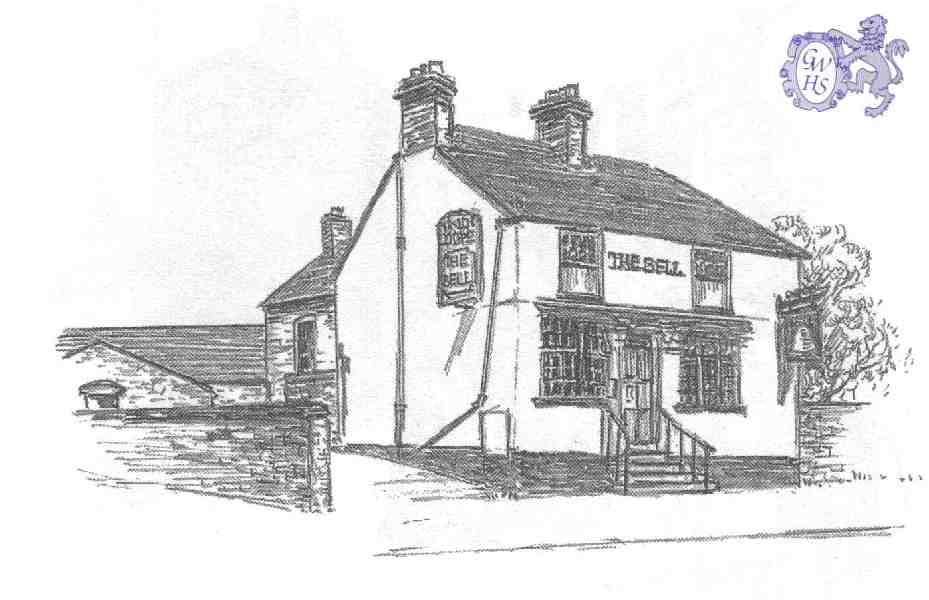 14-033 The Bell Inn Wigston Magna Leicestershire - J Colver
