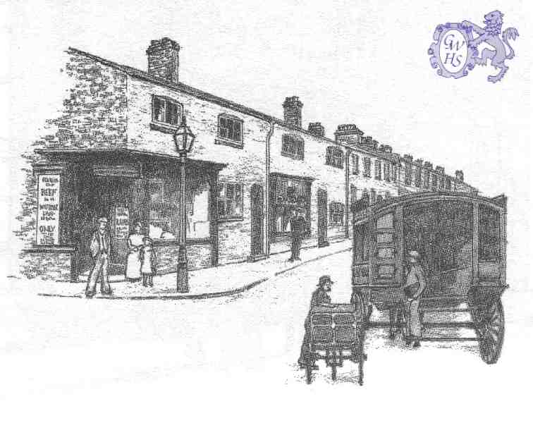 14-034 W A Johnson's Butchers Shop Leicester Road Wigston - J Colver