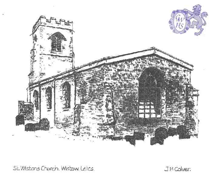 14-208 J R Colver - B80 St Wistans Church Wistow Leicestershire