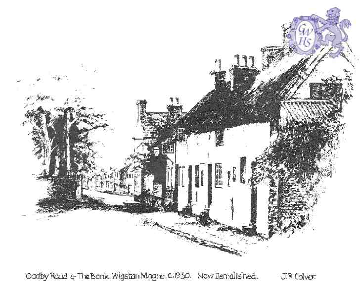 14-249 Oadby Road & The Bank Wigston Magna c1930