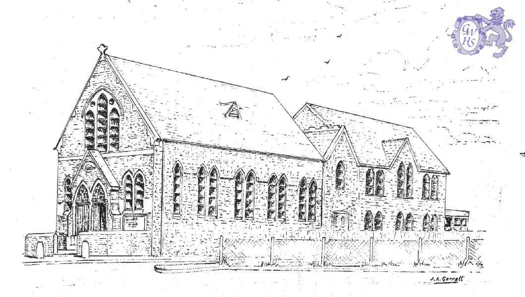 22-206 Wesleyan Methodist Chapel Frederick Street Wigston Magna built 1885