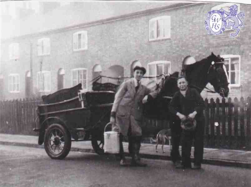 6-54 Horse and cart in Wigston Magna