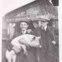 6-56 Eric Mason and two friends in Wigston
