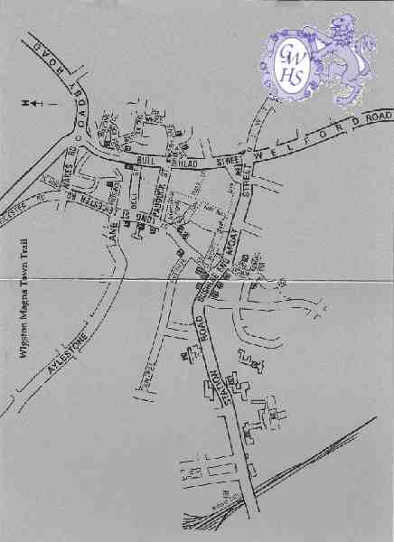 14-303 Wigston Magna Town Trail Map