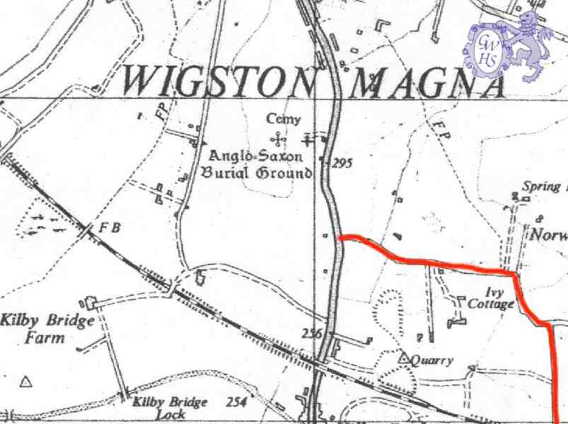 19-226a Map of Wigston Magna