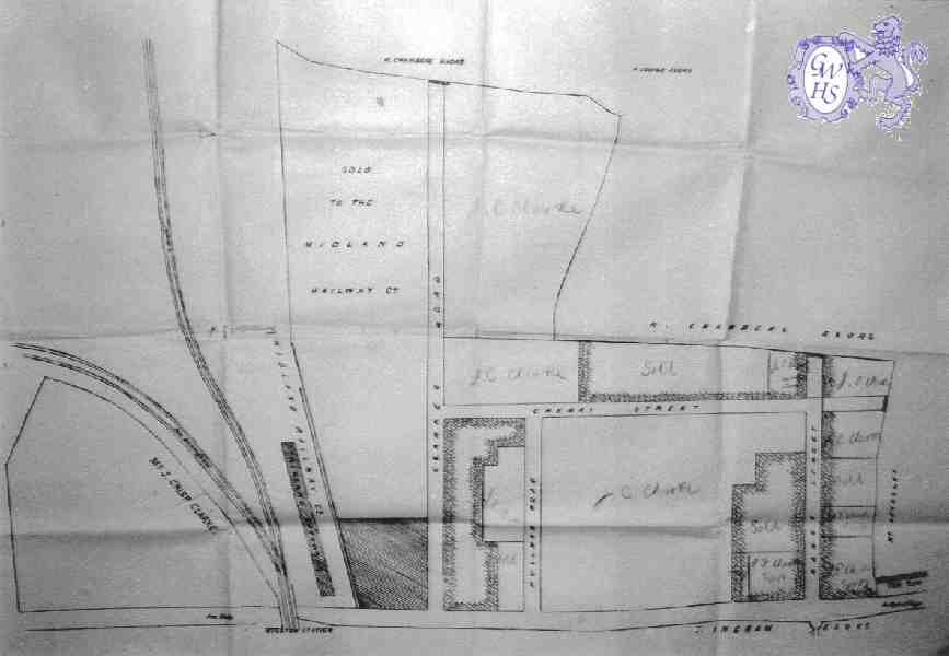 23-057 Map showing land by Spion Kop sold to the Midland Railway Company