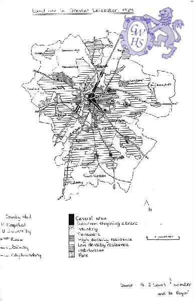 26-324 Land use in Leicestershire 1969