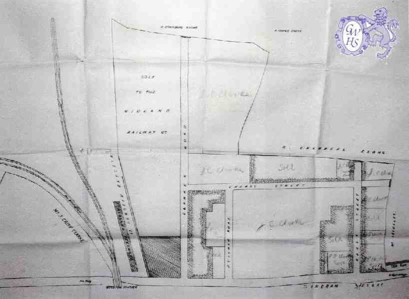 29-363 Plan of Station Road showing land owners