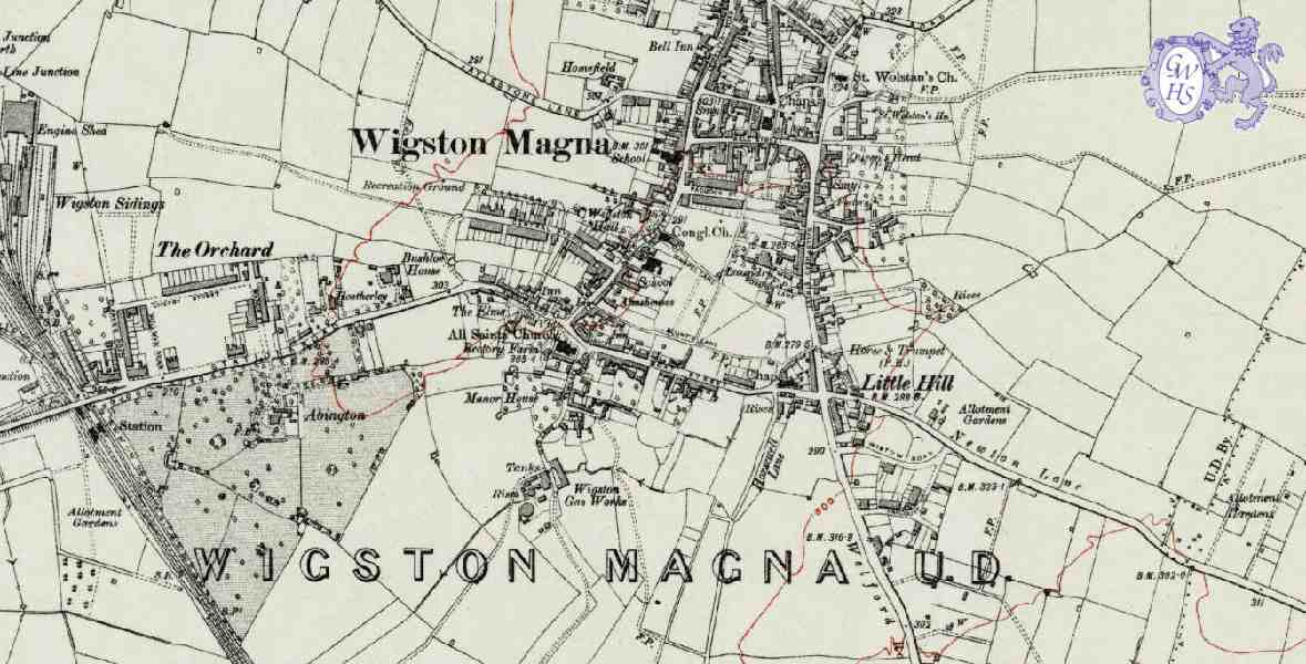 31-212 Magna Map showing Football grounds 1914