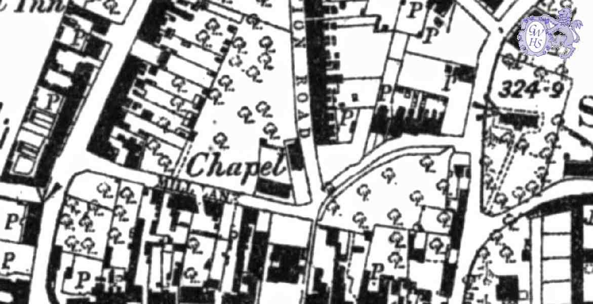 31-294 Mill Lane Wigston Magna Map 1886