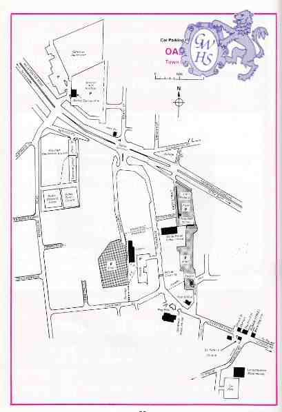 32-357 Map of Wigston Magna circa 1990
