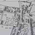 29-087 1886 OS Map of Burgess Street Wigston Magna