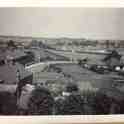 30-081 View of the Mile Straight at the Race Cource taken from the Tower of St Wistan's church circa1956