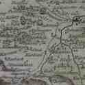 30-519 Old map showing the location of Wigston