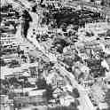 30-841 Aerial view of Long Street Wigston Magna circa 1950
