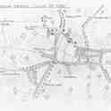 30-874 Map of Wigston Magna reconstructed circa 1850 AD