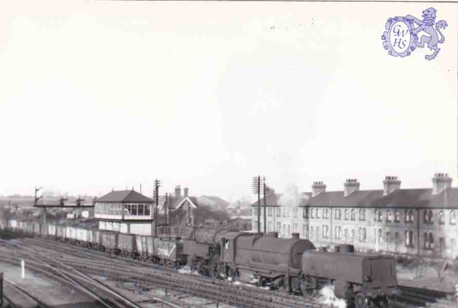 7-159 Garratt Locomotive Railway Cottages Wigston 1955