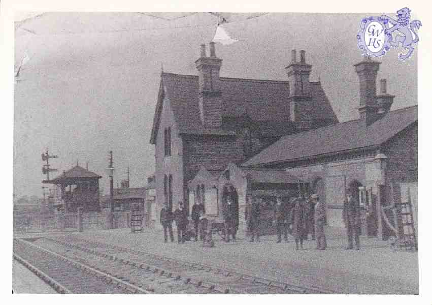7-189 Railway Station Wigston Magna 1880