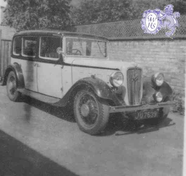 22-330 Wedding Car operated by Percy George Forryan Wigston Magna