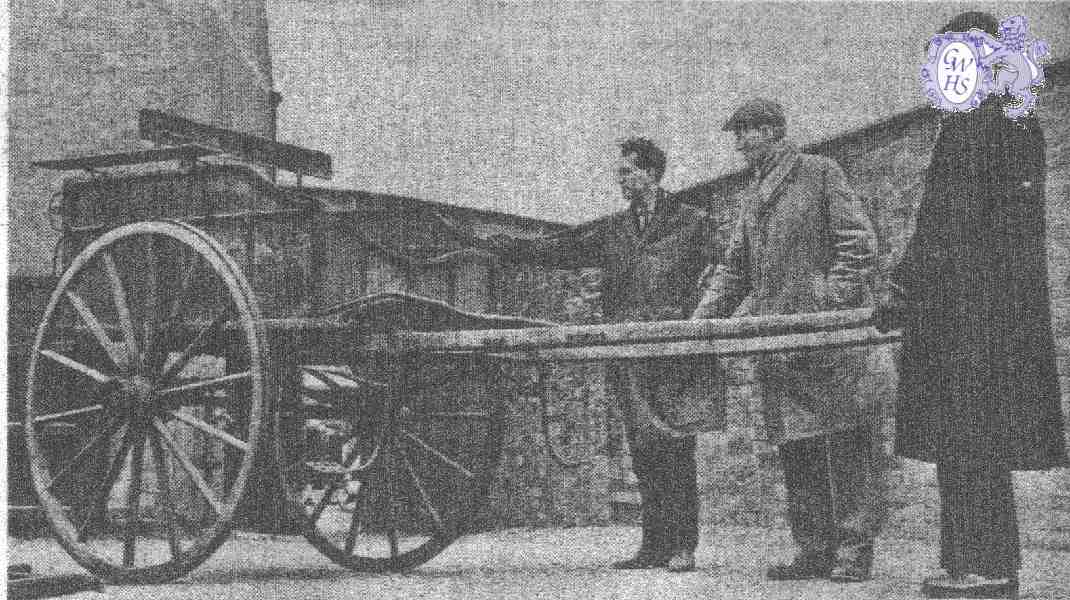 22-450 Forryan Trap being donated to the Leicester Motor museum  circa 1965