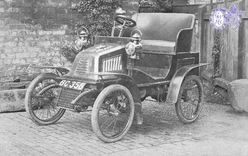 30-226a Dr Barnley's motor car Bushloe End Wigston Magna 