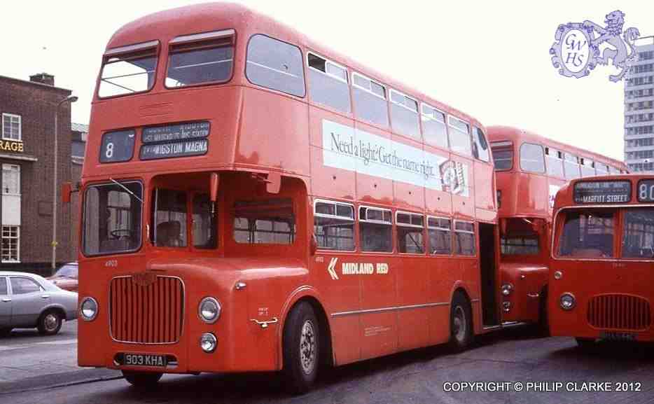 30-522 Midland Red number 8 going to Wigston Magna