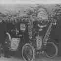 22-318 Decorated Cyclecar taking 1st prize at The Wigston Parade as Tradesman's Turnout circa 1920