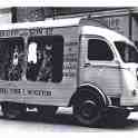 29-578 Austin 25 cwt van used as a shop display and delivery vehicle for Shipp &Son Ltd of Bell Street Wigston Magna (1)