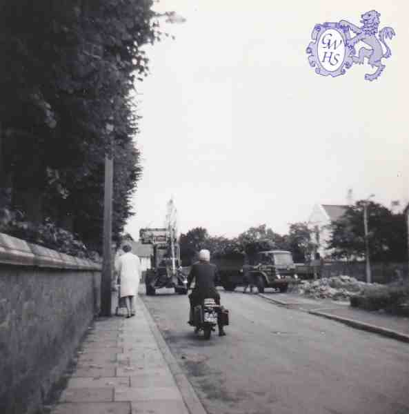 30-223a Road widening scheme in Moat Street Wigston Magna  1966