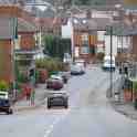 19-085 Looking down Moat Street Wigston Magna from All Saint's Feb 2012