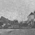 22-471a Demolition of shop and cottage at corner of Long Street and Moat Street  Wigston Magna 1967