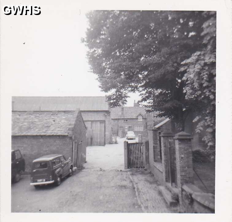 30-199 Co-operative farm yard - Rectory Farm -  to the south of All Saint's Church Newgate End Wigston Magna september 1965